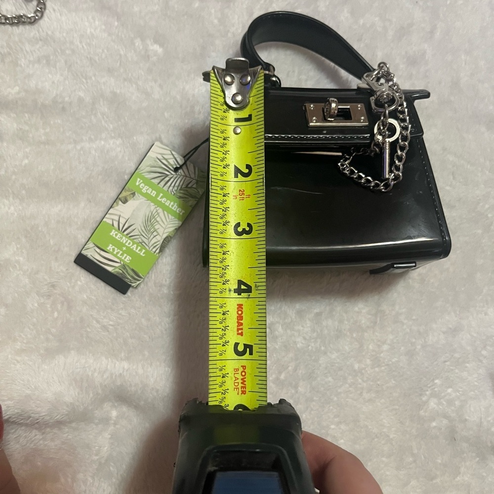 COPY - Kendall and Kylie mini tote bag or purse charm. Has a crossbody strap wi… - Picture 5 of 7